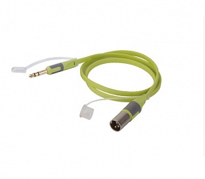 Кабель микрофонный Soundking BXJ042-5M TSR (5 метров) 6.35мм-XLR3pm плоский