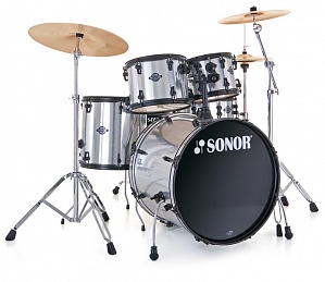 Ударная установка 17200218 Sonor SMF 11 Stage 1 Set WM Smart Force 13070 Brushed Chrome