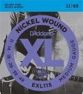 Струны для электрогитары D`Addario EXL115 XL (USA) 11-49