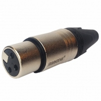 Разъем на кабель SHNOOR S3FX (XLR female 3Р)