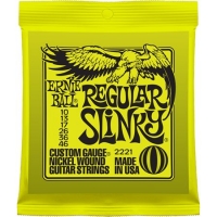 Струны для электрогитары Ernie Ball 2221 Regular Slinky, 10-46 (USA)