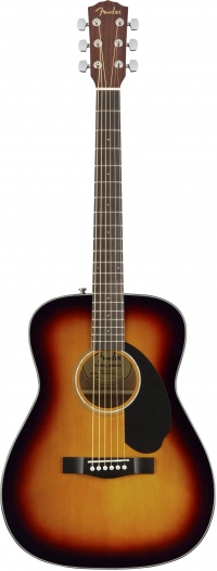 Гитара FENDER CD-60S Sunburst (Индонезия) массив ели + чехол утепленный